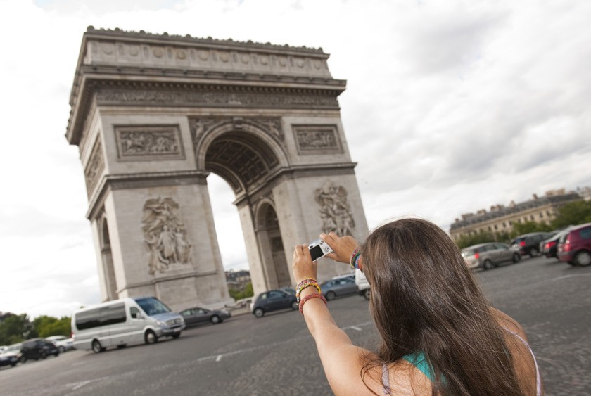 Arc de Triomphe observation deck