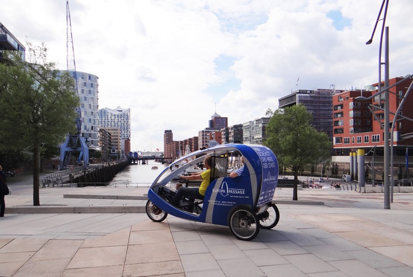 Bicycle taxi Pedalotours