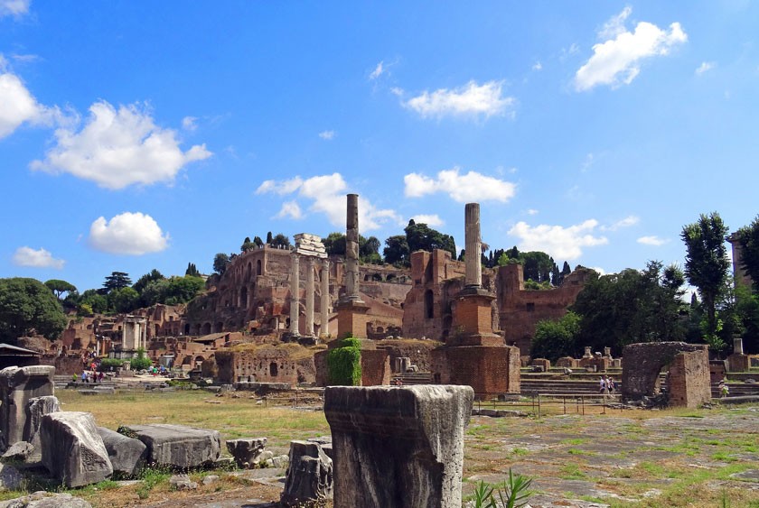 Palatine Hills in Rome