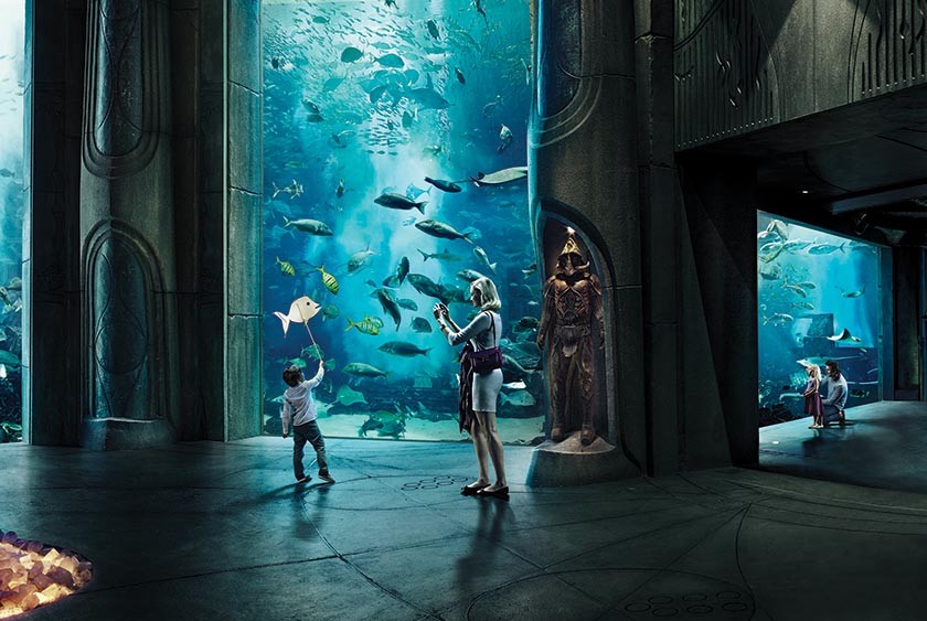 Lost Chambers Aquarium und Ambassador Lagoon