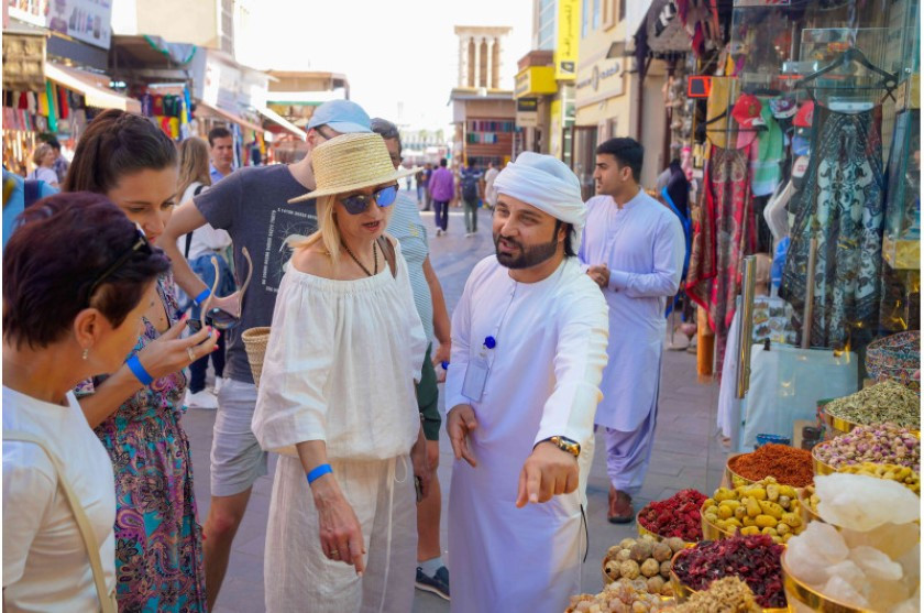 Dubai Walking Tour: Old City, Abra Ride, Souks, Heritage House & Street Food